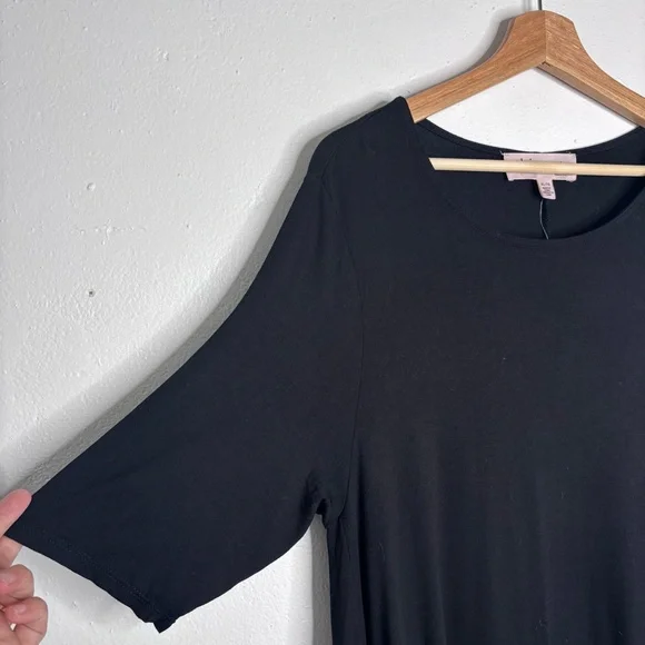 Philosophy Black Stretch Side Pocket Dress Size XL NWT - Picture 4 of 8